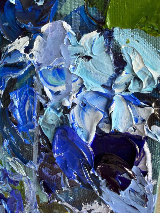 Indigo Hydrangea — Blue Floral