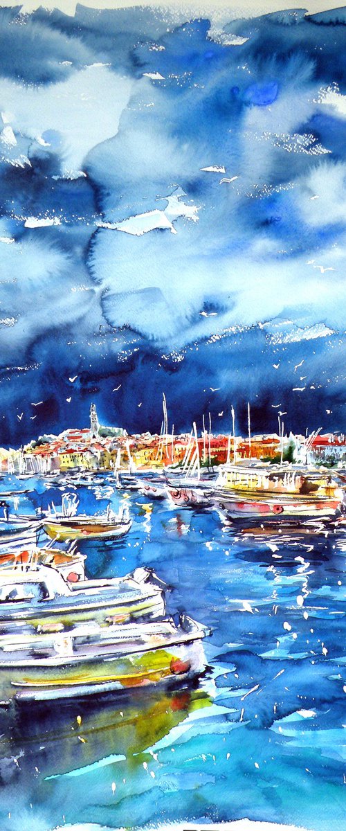 Port of Rovinj by Kovács Anna Brigitta