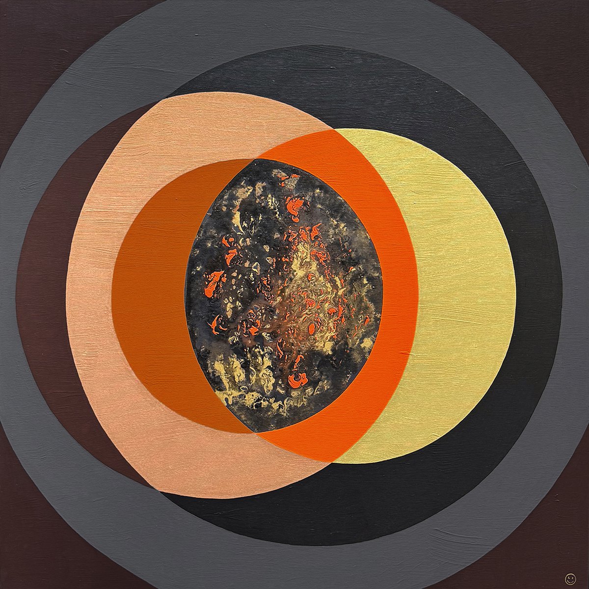 Magma By Laura Rota, 39 X 39, Artwork For Sale On Artfinder