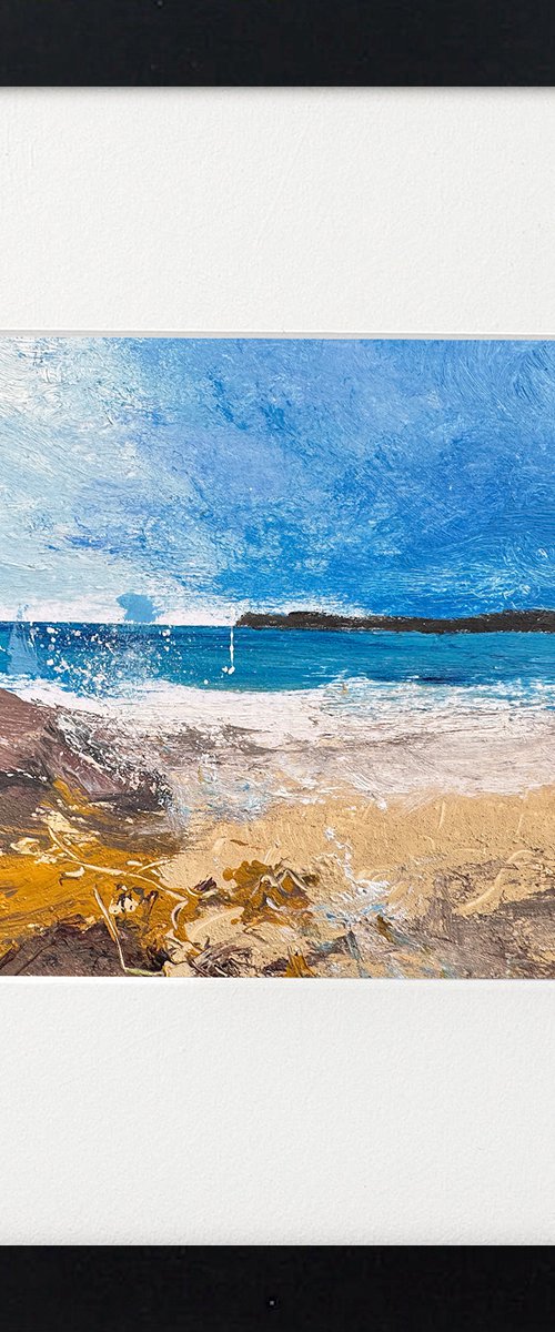 Seascape framed by Teresa Tanner