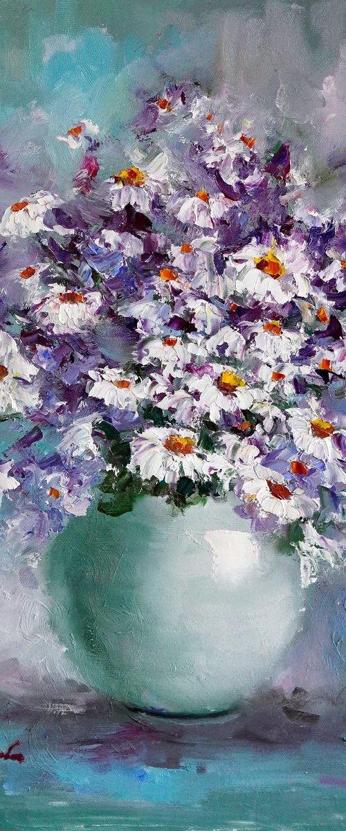 Flowers in Vase by Olga Egorov