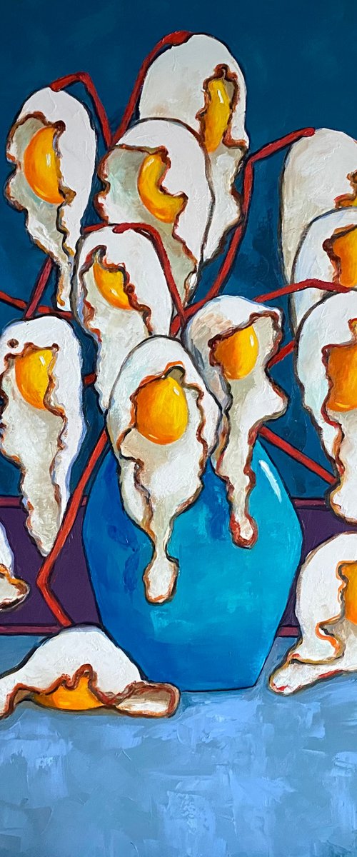 Egg flowers by Ta Byrne
