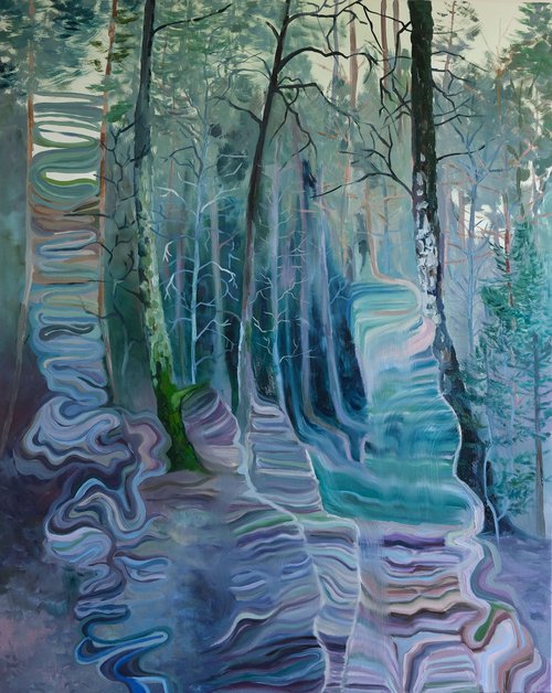 Forest breathing by Milda Valentiene