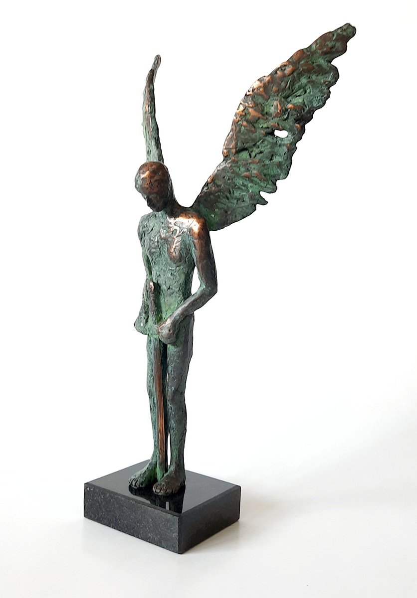 Angel with the Sword, no. I/VIII by Jacek Cholewa