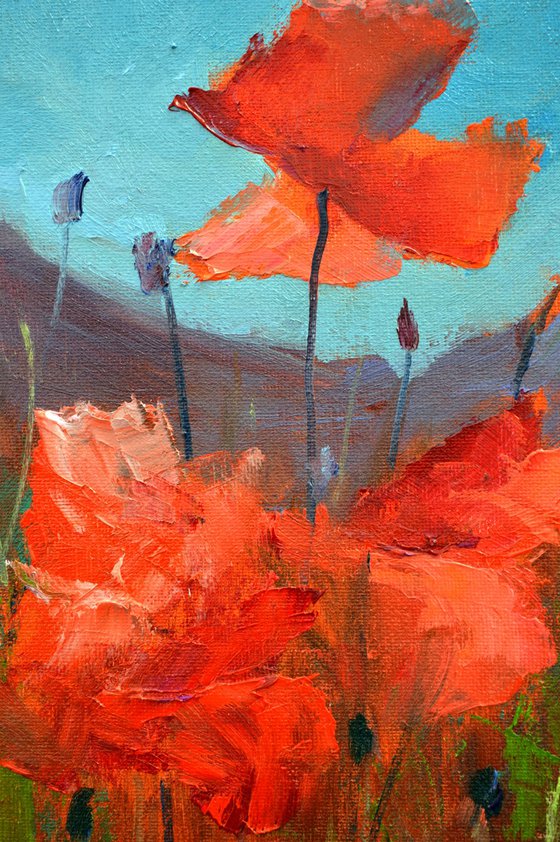 Coral Poppies 30Х21