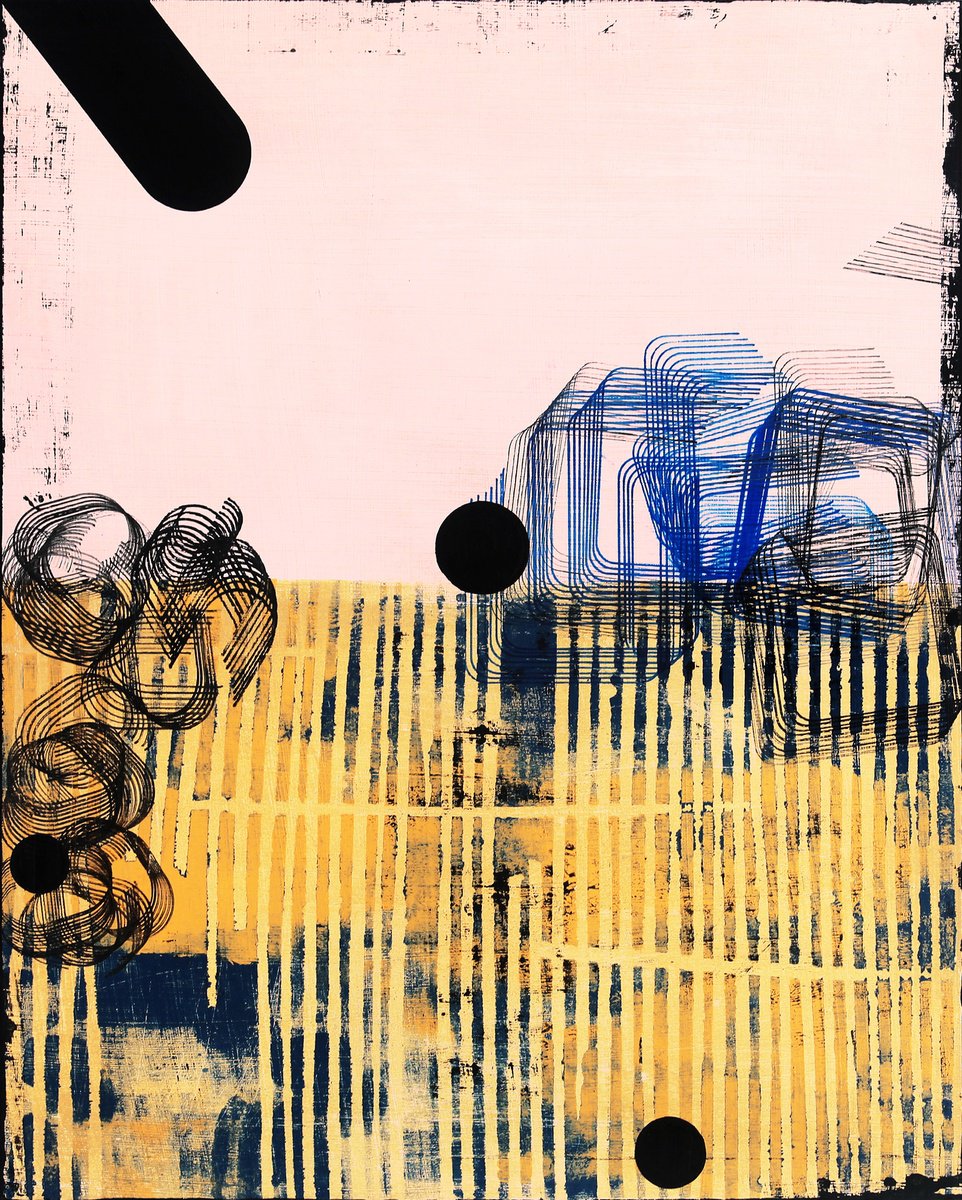 Expressive Painting , Entropy Zone 16. By Petr Strnad, 16 X 20, Artwork For Sale On Artfinder