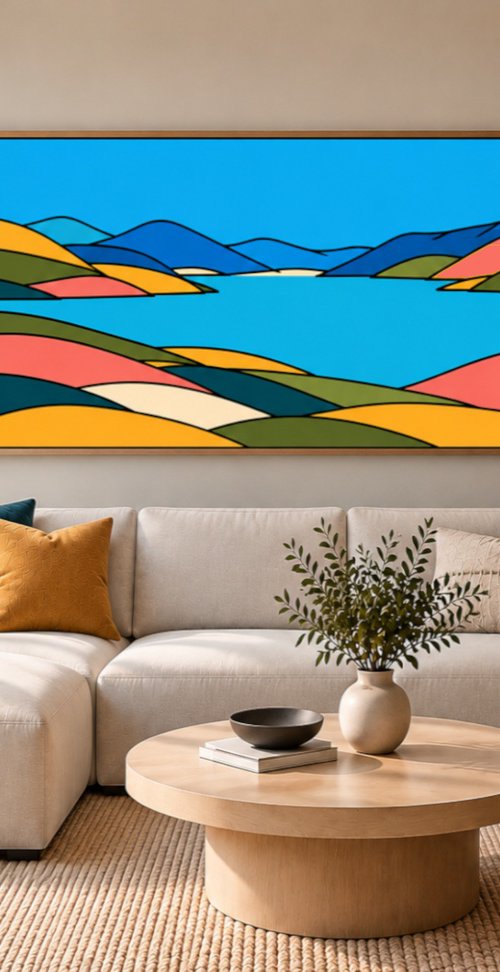 Flowing Landscape #39 by Marina Krylova