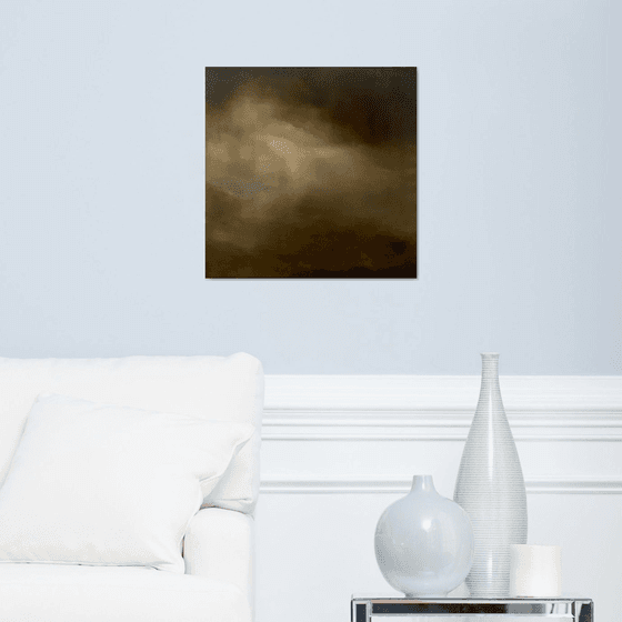 The right storm 50X50 cm oil painting by Elena Troyanskaya