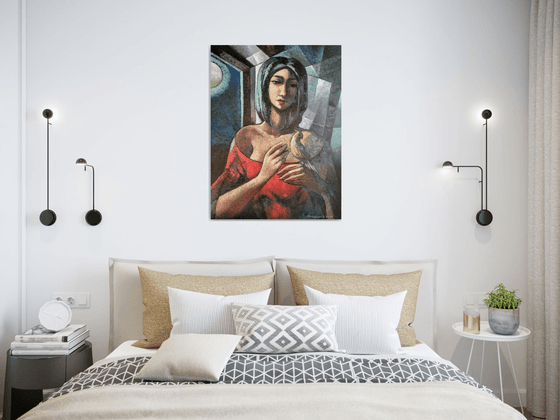 Freedom (60x80cm oil/canvas, ready to hang)