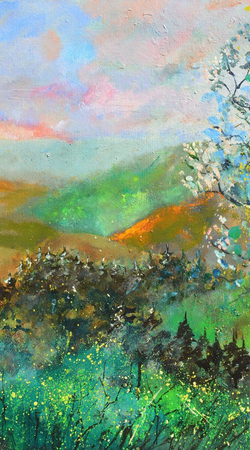 Having a look on the valley by Pol Henry Ledent