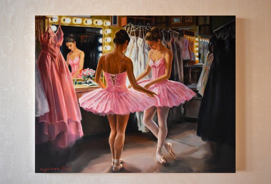 The dressing room