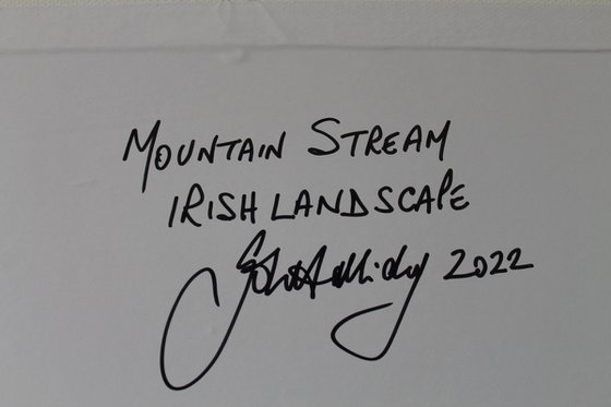 Mountain Stream, Irish Landscape