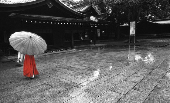 Woman in Red