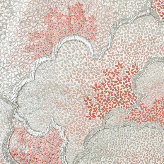 Sakura ~Ephemerality~ (Kimono Upcycled )