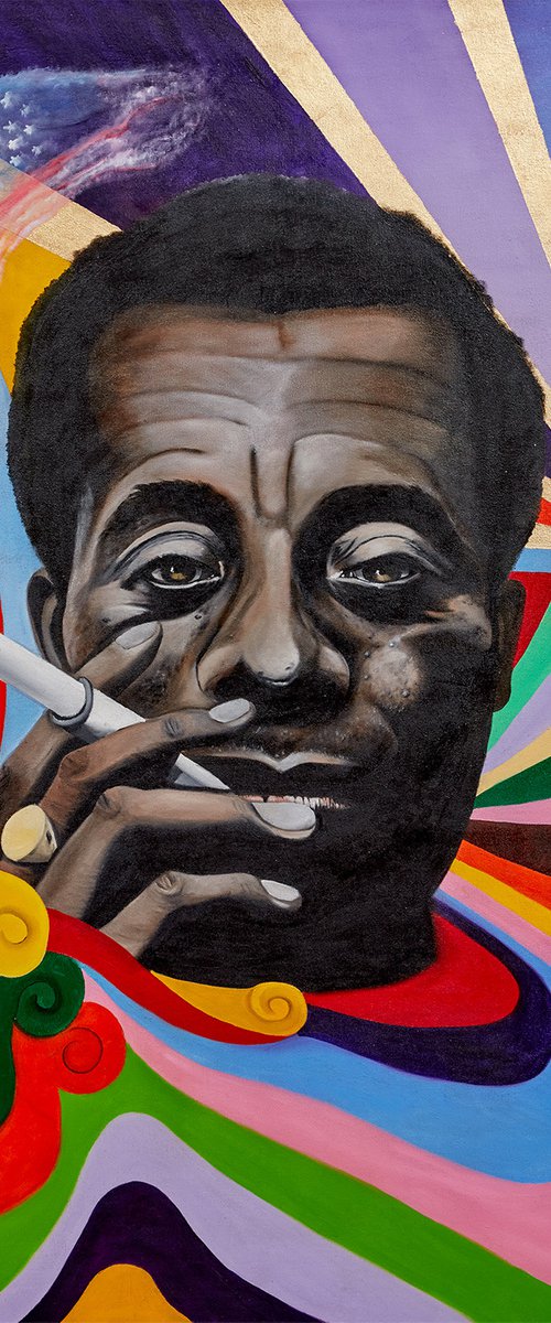 James Baldwin by Samoa