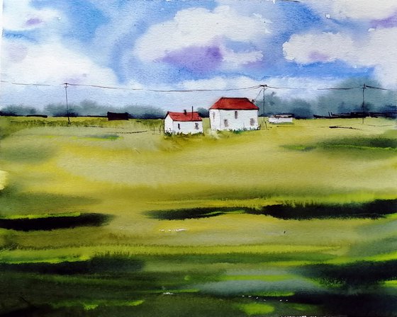 Farm landscape