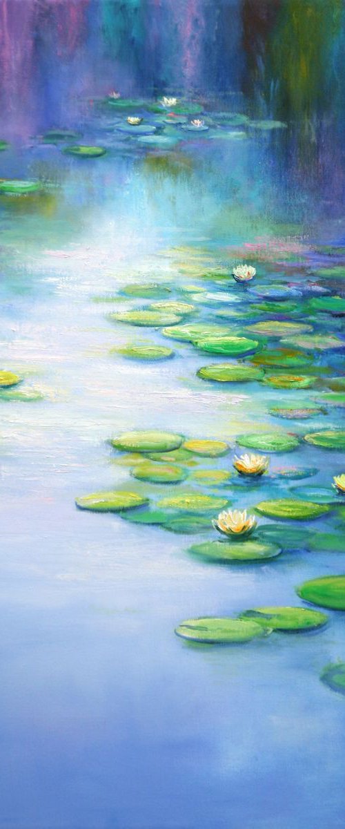 Lilies Pond II by Behshad Arjomandi