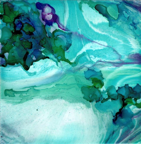 Nature Series - Ocean One (Original Epoxy Resin on Canvas)