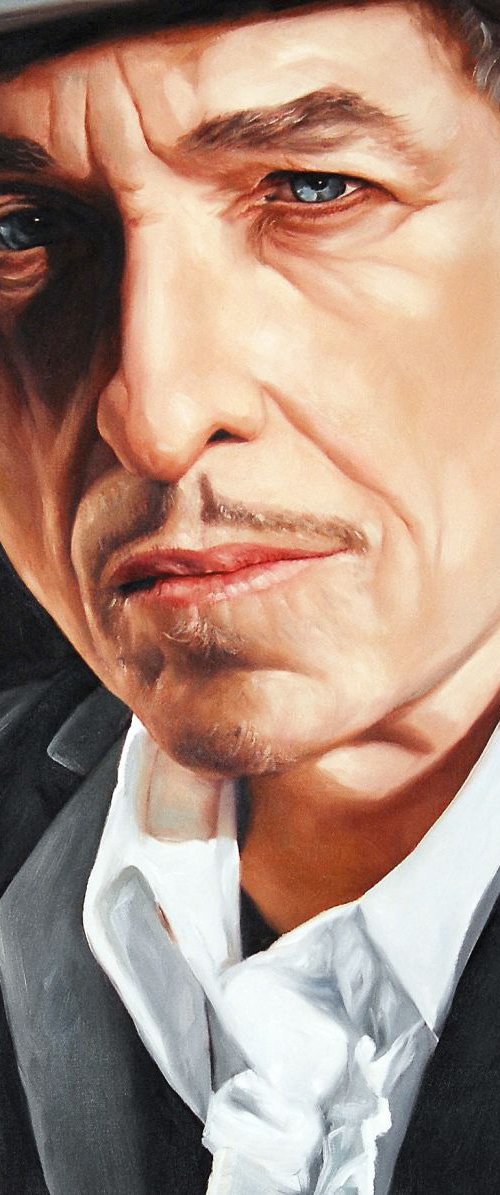Bob Dylan Portrait by Di Capri