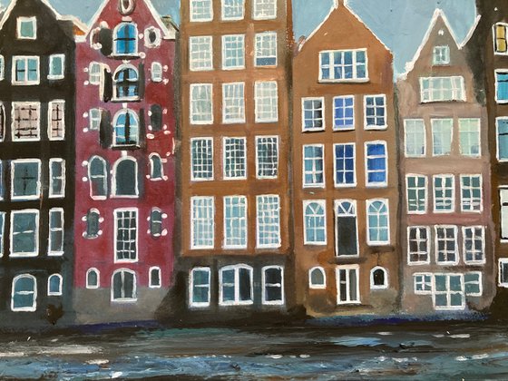 Canal Houses Of Amsterdam