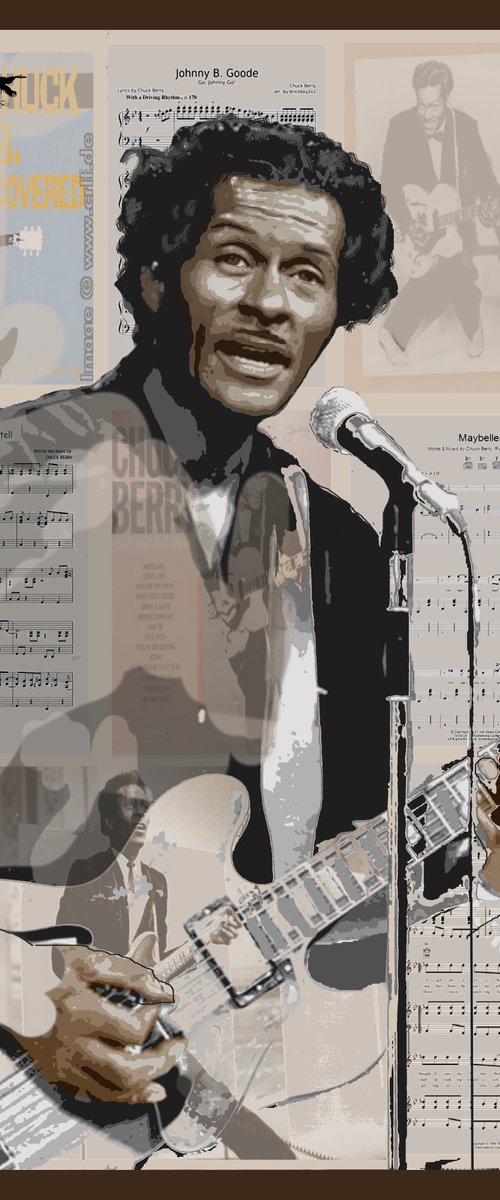 CHUCK 28"X40" by Joe McHarg