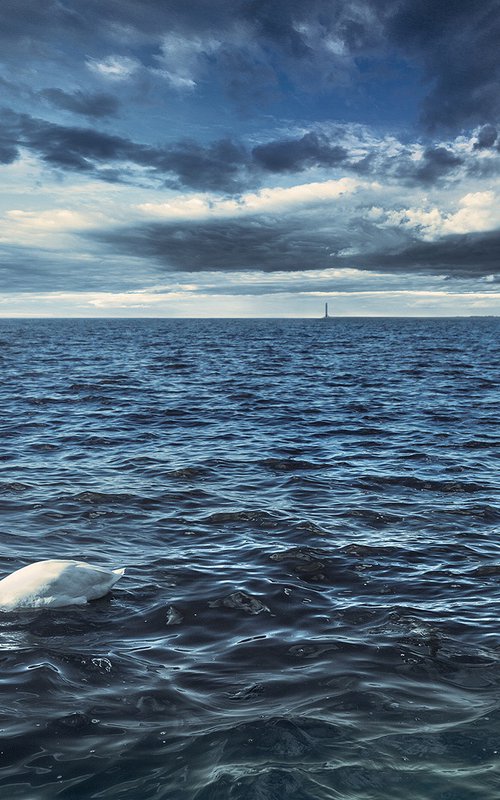 In the blue sea of sadness. by Valerix