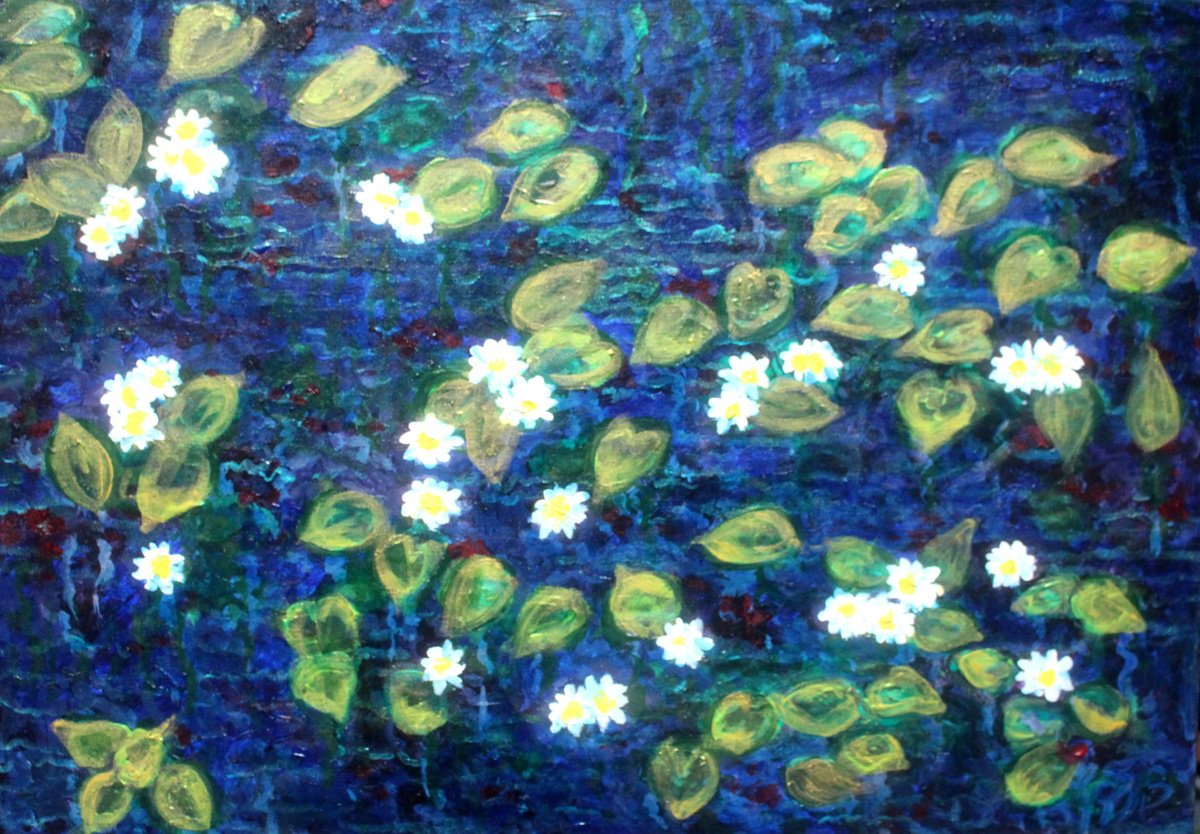  Nymphaea Alba By Paul J Best, 24 X 17, Artwork For Sale On Artfinder