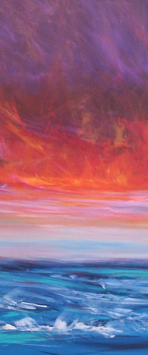 Heated Love (Large Work) by Mel Graham