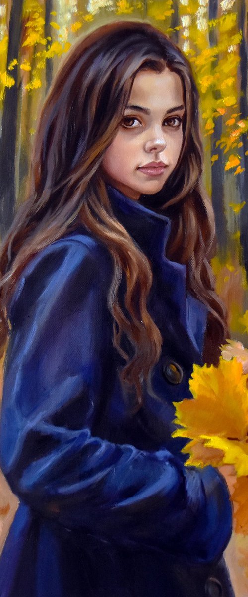 The autumn portrait II by Serghei Ghetiu