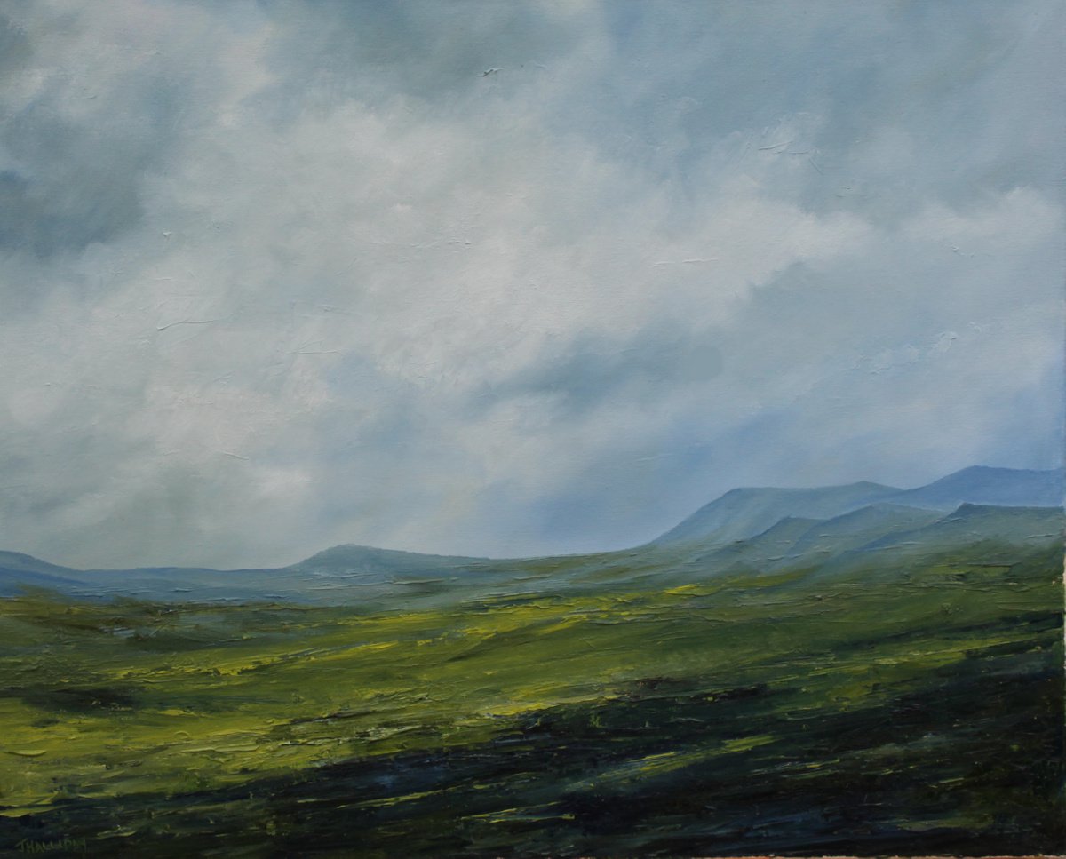 To the hills, Irish Landscape by John Halliday