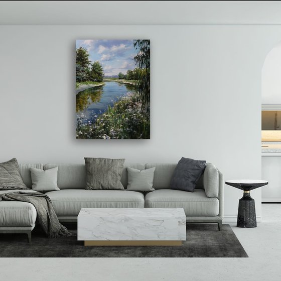 "The Quiet Flow of Summer"
