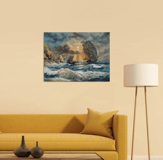 Restless sea 1