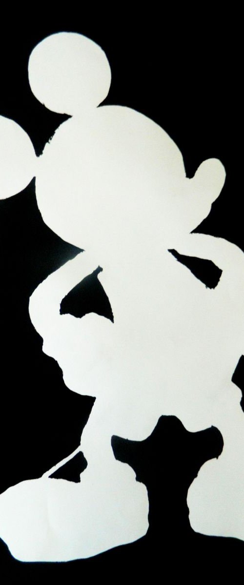 Black Mickey Mouse by Valera Hrishanin