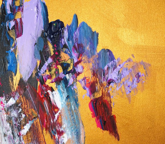 Gold Abstraction C 1