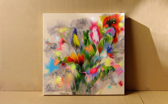Floral Painting "Flowers of the Sun"