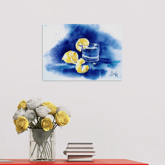 "Still life with lemons"