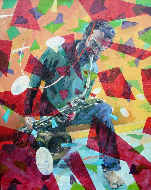 Jazz Man by Alan Pergusey