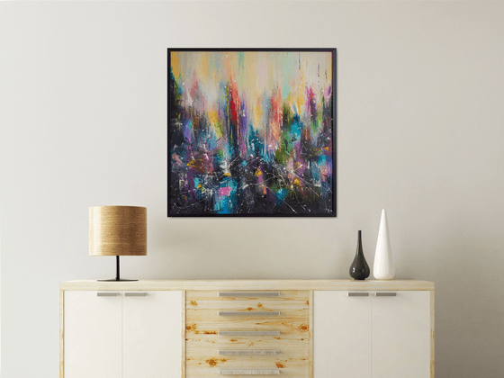Magic city (framed)