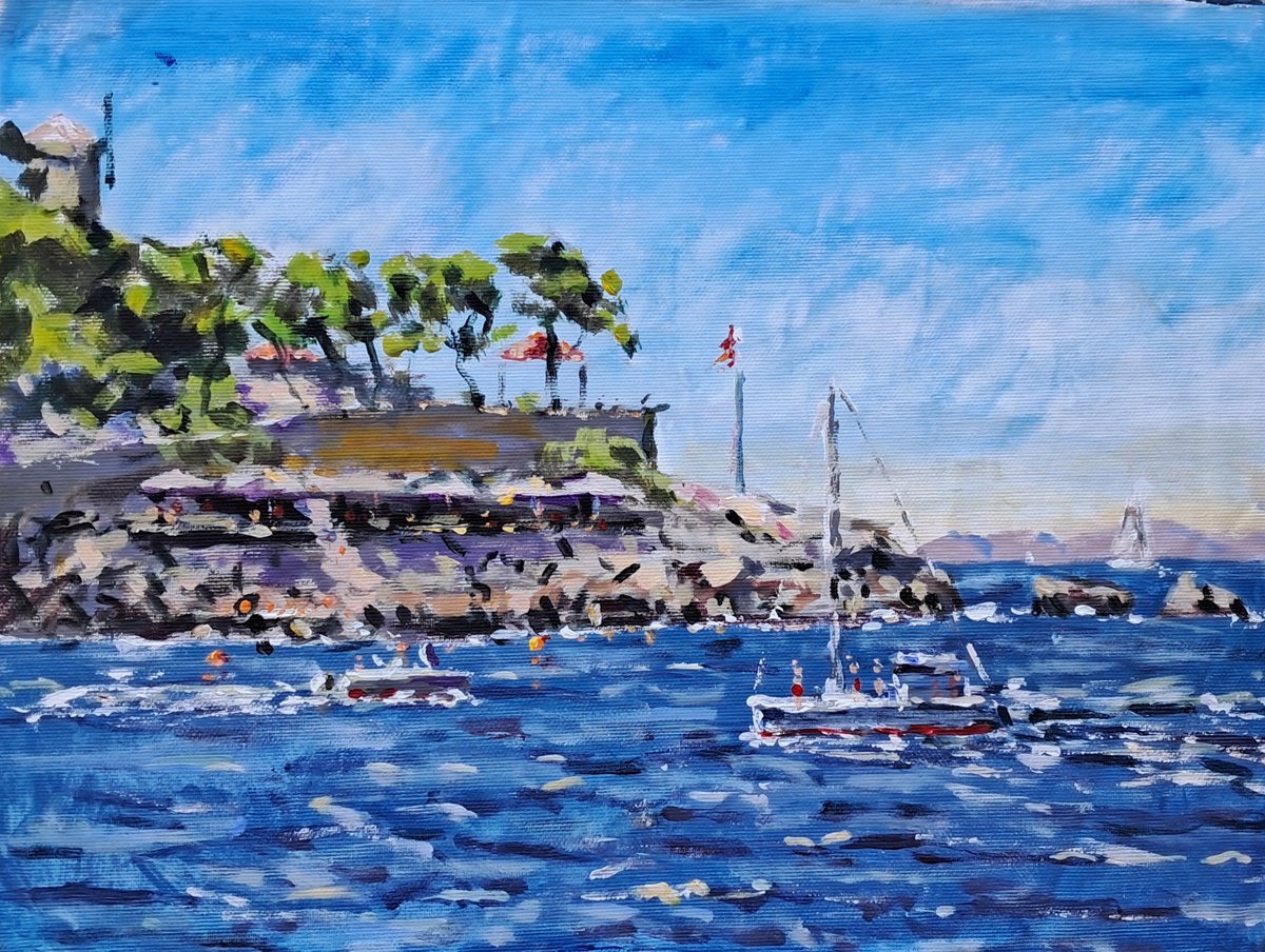  Nose Of Hydra By Dimitris Voyiazoglou, 20 X 17, Artwork For Sale On Artfinder