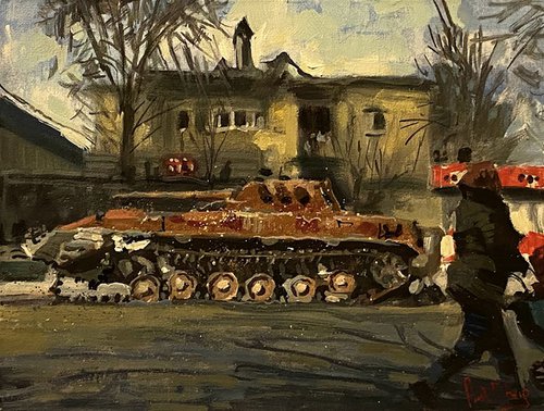 War Damage Scene(Ukraine 2022) by Paul Cheng