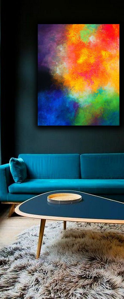 Abstract painting /Alex Senchenko © 2019 / Glory by Alex Senchenko