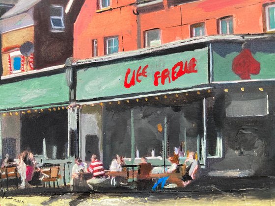 Cafe In Wimbledon, London