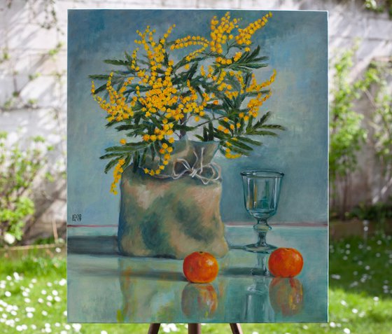 Still Life With Mimosa