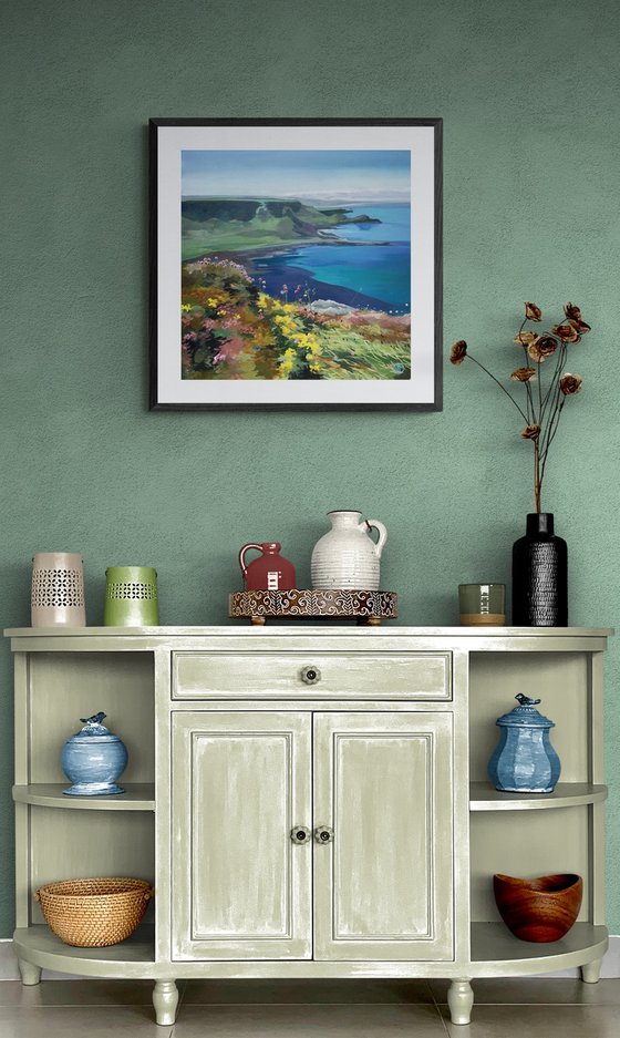 Spring Flowers On The Antrim Coast