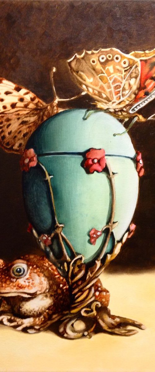 Frog on Faberge ( the first) by Valentina Toma' aka Zoe Chigi