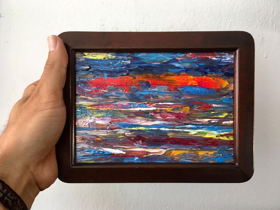 "Dusk" - FREE USA SHIPPING - PMS Micro Painting