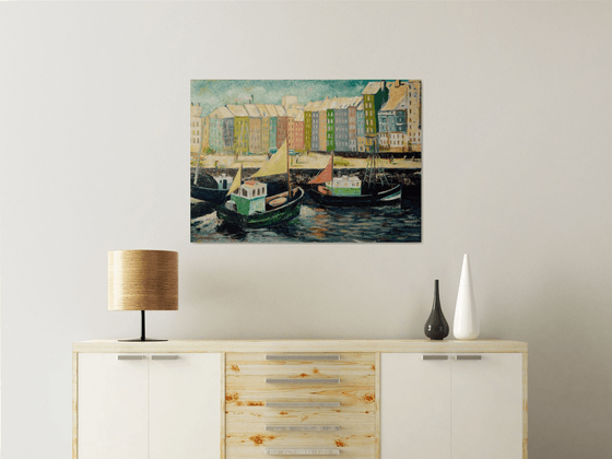 Small harbor of happiness