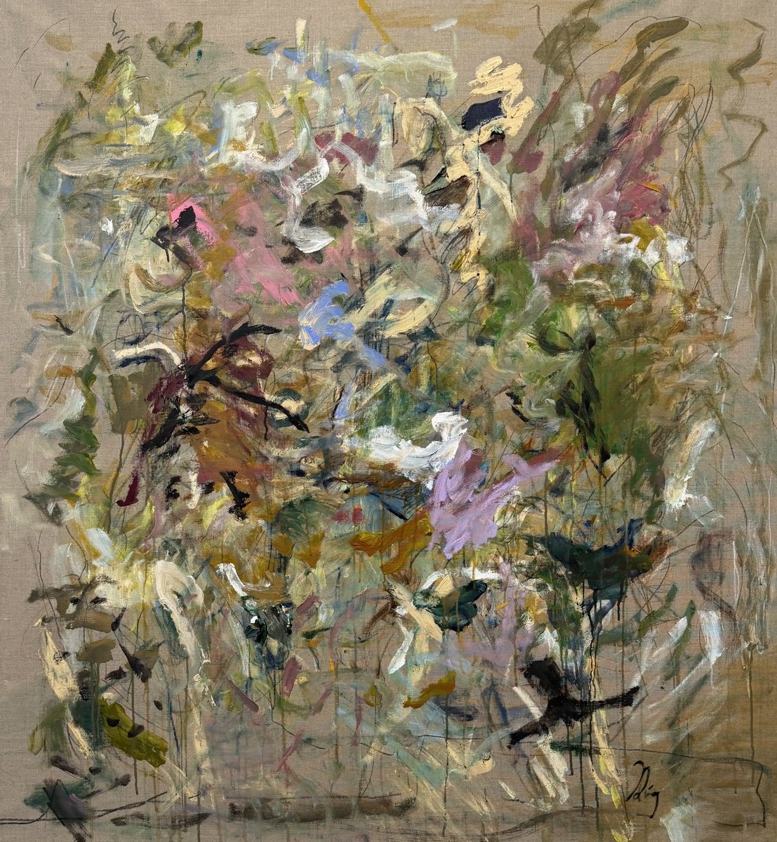 Traveling Alone By Lloyd Tabing, 51 X 55, Artwork For Sale On Artfinder