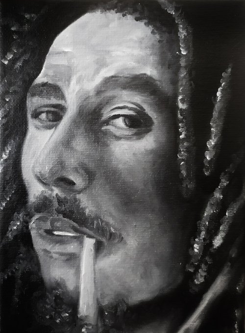 Bob Marley by Veronica Ciccarese