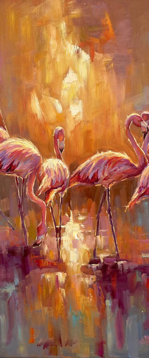 Flamingo by Evgeny Chernyakovsky